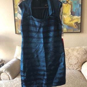 Woman’s dress color teal